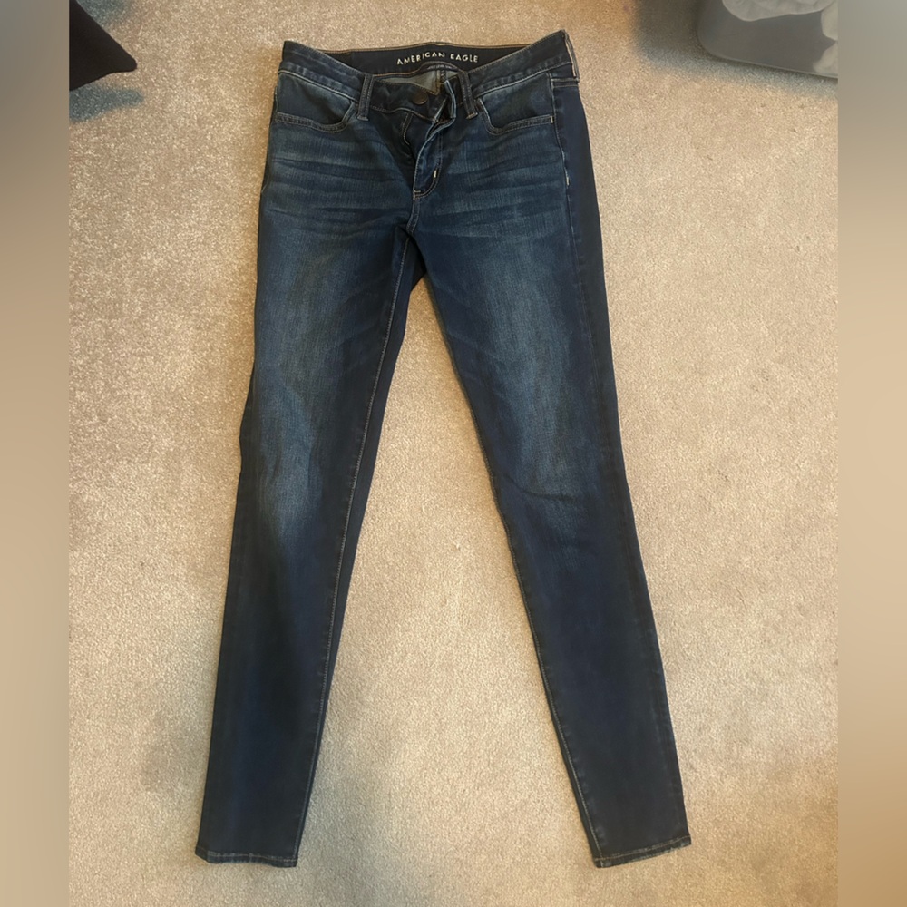 american eagle low rise skinny jeans
